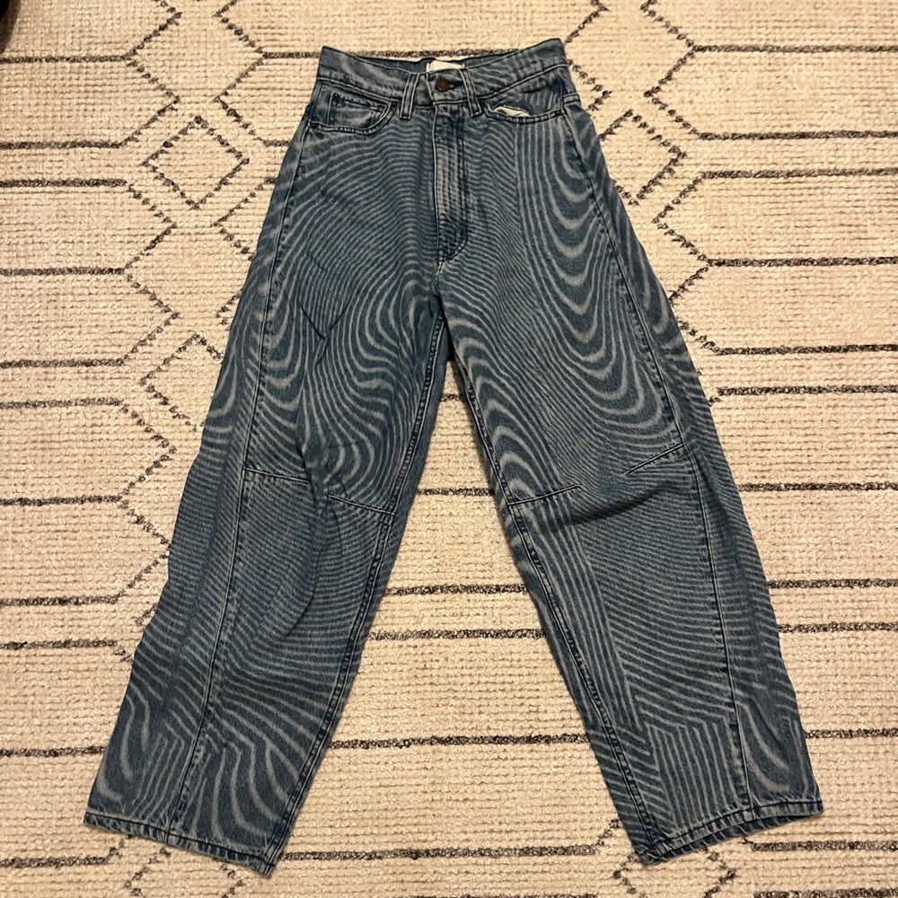 BDG swirly pants. spiral print